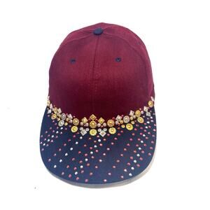 100% Cotton Hip Hop Streetwear Fashion Bling Ladies Baseball Trucker Cap Hat